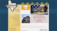 Desktop Screenshot of cityofspringtown.com